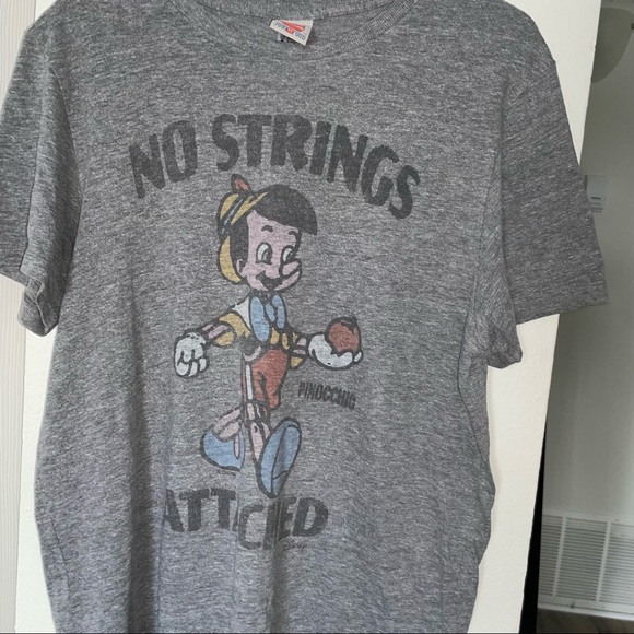 Junk Food Graphic Tee in Grey. No Strings Attached - Picture 2 of 6